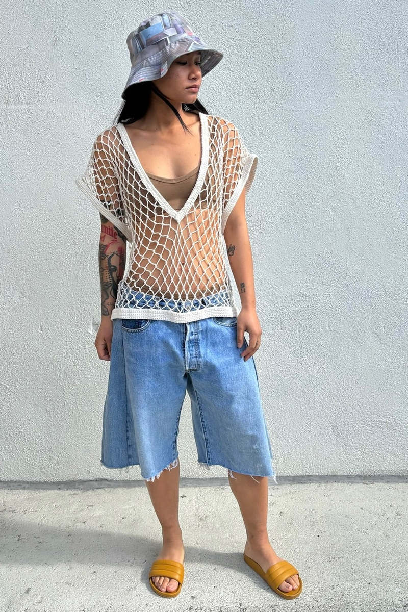 ショートパンツ B SIDES 'Vintage Lasso' bermuda shorts Light Blue B sides 'vintage lasso' bermuda shorts available on julian
