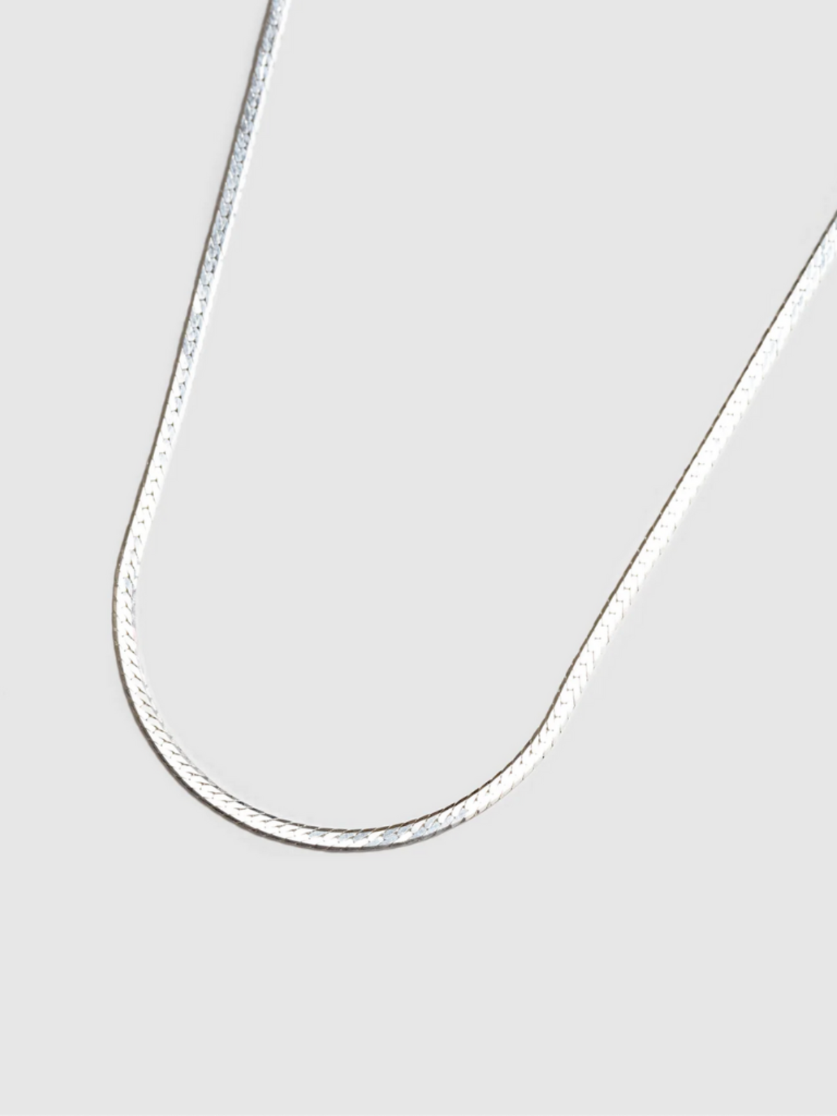 Wolf Circus Thin Herringbone Chain - Sterling Silver - Image 3 of 3