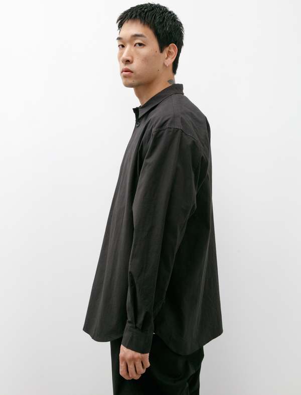 MAN-TLE Weather Cloth Shirt - Black | Garmentory