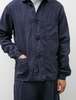 Frank Leder Washed and Piece Dyed Linen Jacket - Blue - Thumbnail 5