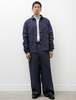 Frank Leder Washed and Piece Dyed Linen Jacket - Blue - Thumbnail 6