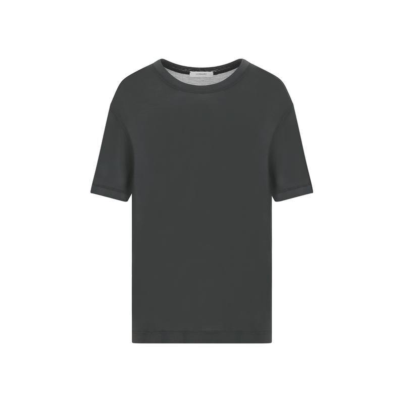 【関税込み】LEMAIRE ブラック ソフト 長袖Tシャツ Lemaire Soft SS T-shirt - Asphalt | Garmentory