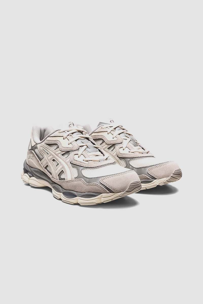 パターンAsics Gel-NYC CREAM / OYSTER GREY Gel NYC 'Cream Oyster Grey' - ASICS - 1201A789 103 - cream