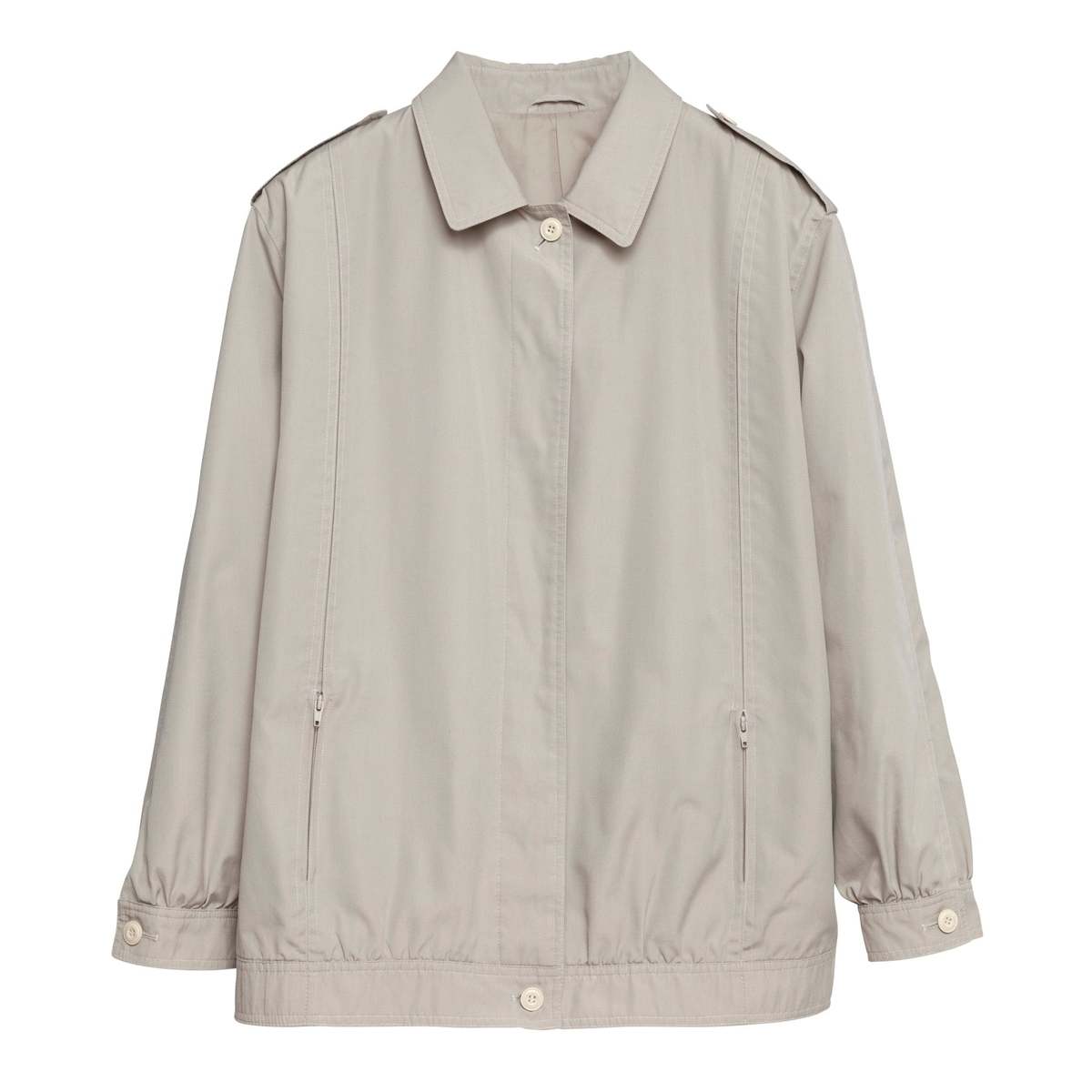Sundazed (Germany) Canvas Weave Slot Seam Blouson Jacket Plaster : L - Image 1 of 8