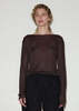 Deiji Studios Knit Long Sleeve - Mahogany - Thumbnail 1