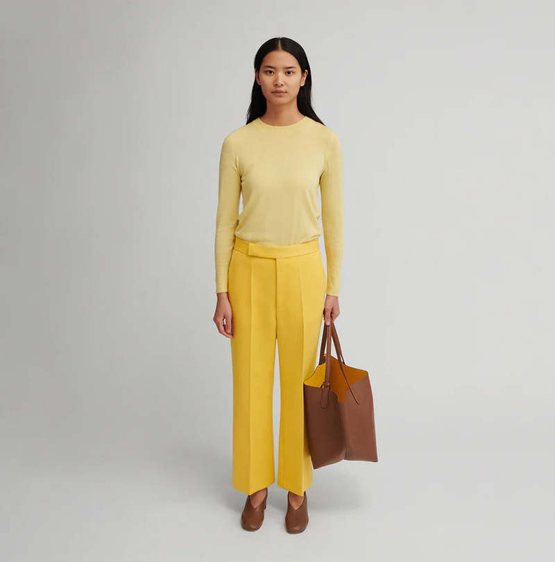 Mansur Gavriel Everyday Soft Tote - Desert/Limone