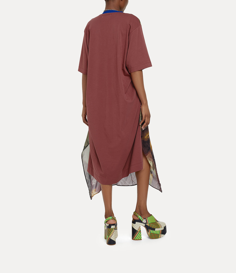 ☆Vivienne Westwood☆KISS SWING ワンピース 絵画柄 Vivienne Westwood Swing Dress - Kiss Print | Garmentory