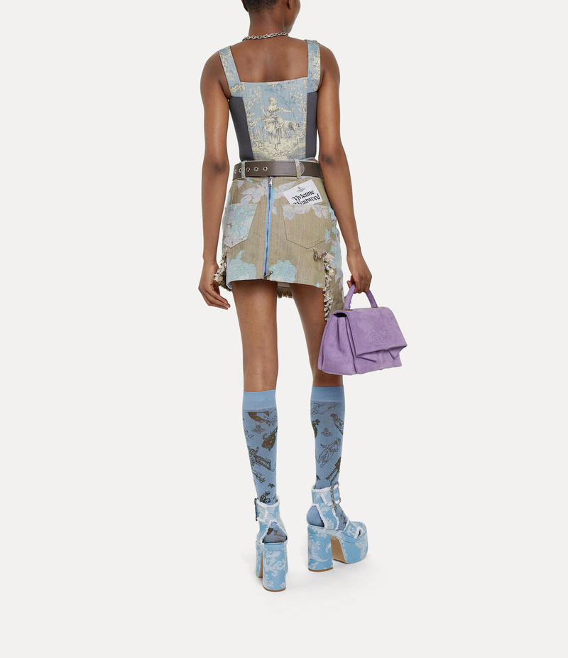 Vivienne Westwood Sailor Skirt - Rose Print | Garmentory