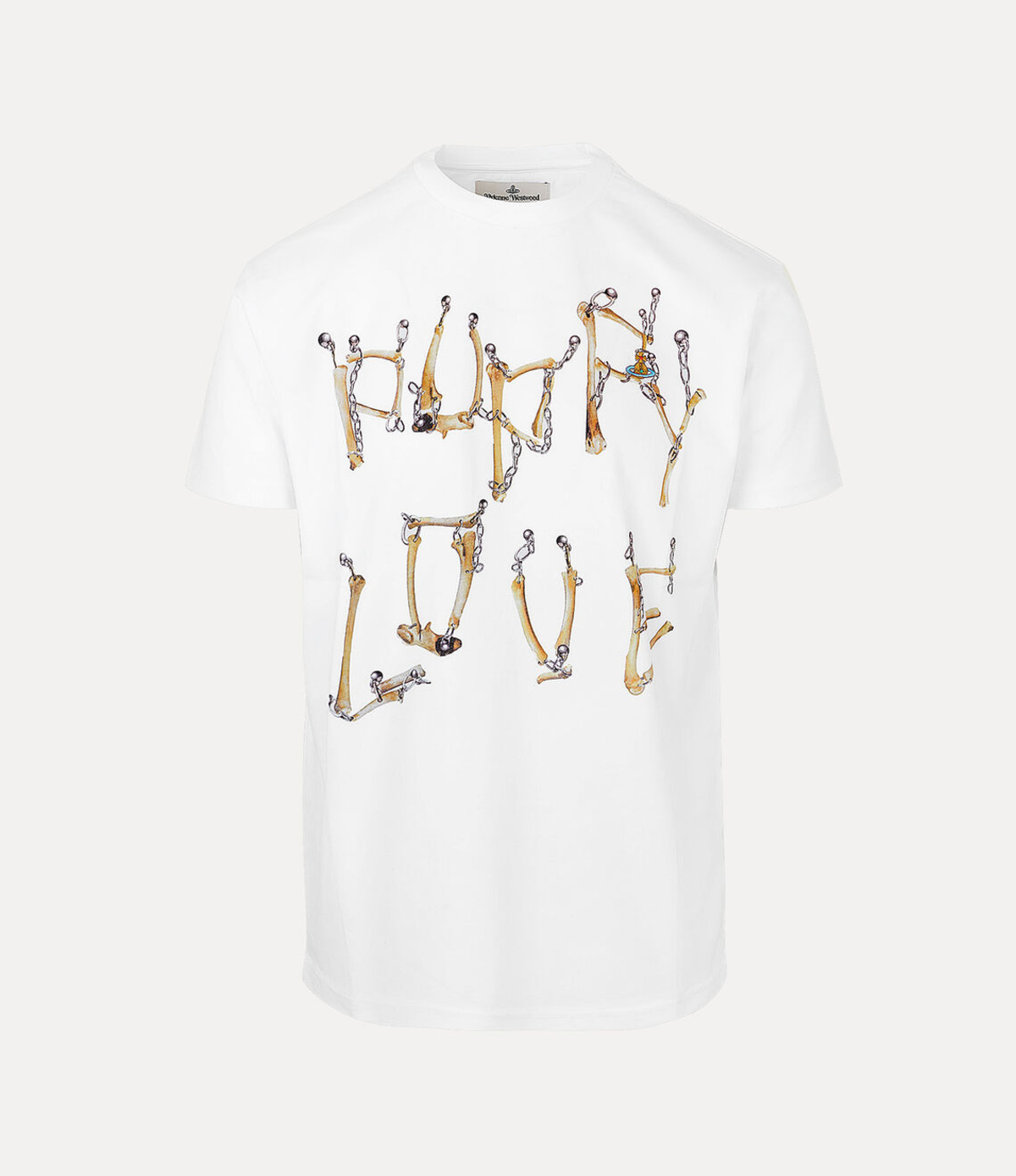 トップス Vivienne Westwood LOVE T-shirt Vivienne Westwood Puppy Love Bones T-shirt - White | Garmentory