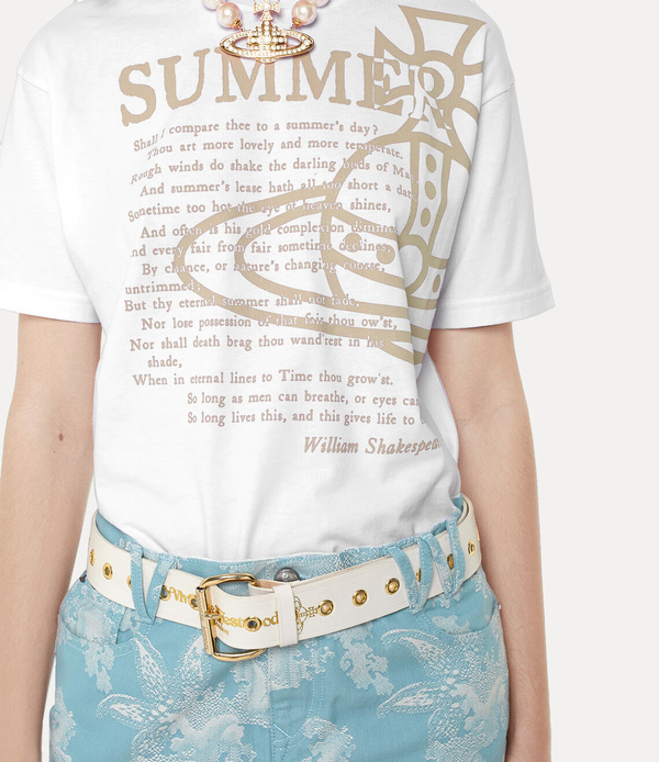 ★VIVIENNE WESTWOOD★ホワイトサマーTシャツ Vivienne Westwood Summer Classic T-shirt - White | Garmentory