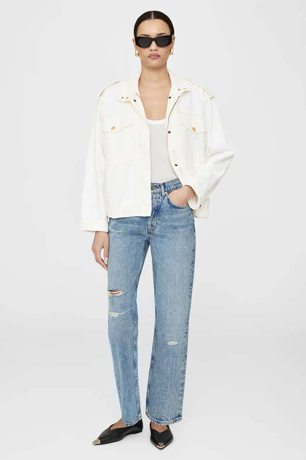 Anine Bing Audrey Jacket - Ivory