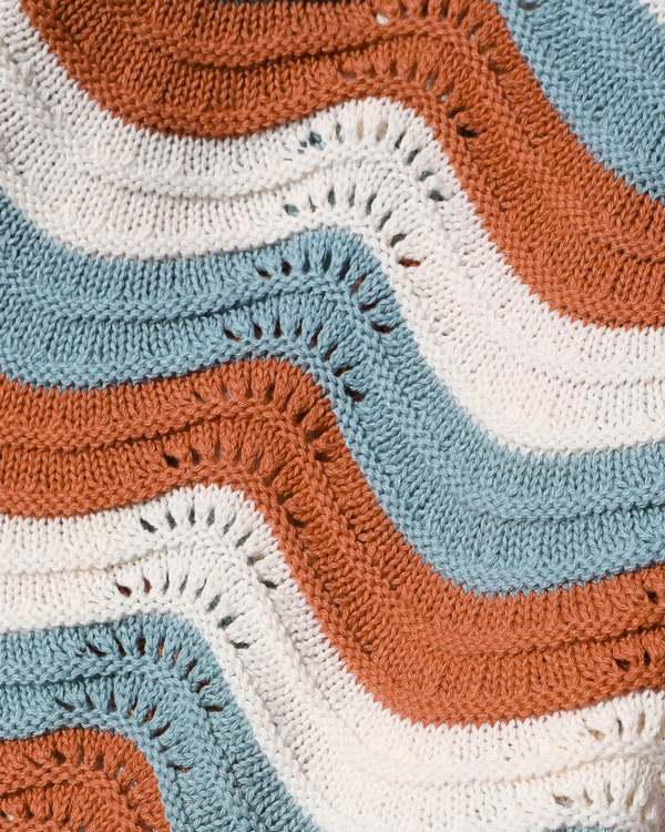 L*Space Make Waves Knit Short - Del Mar Stripe