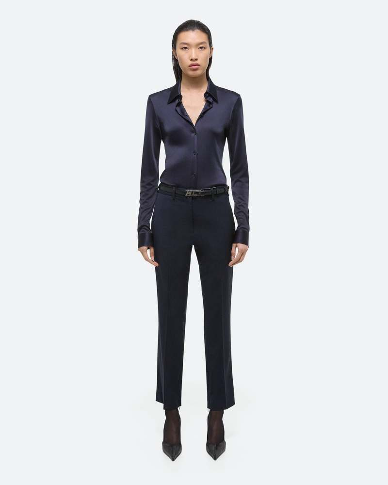 Helmut Lang Fluid Shirt - Navy | Garmentory