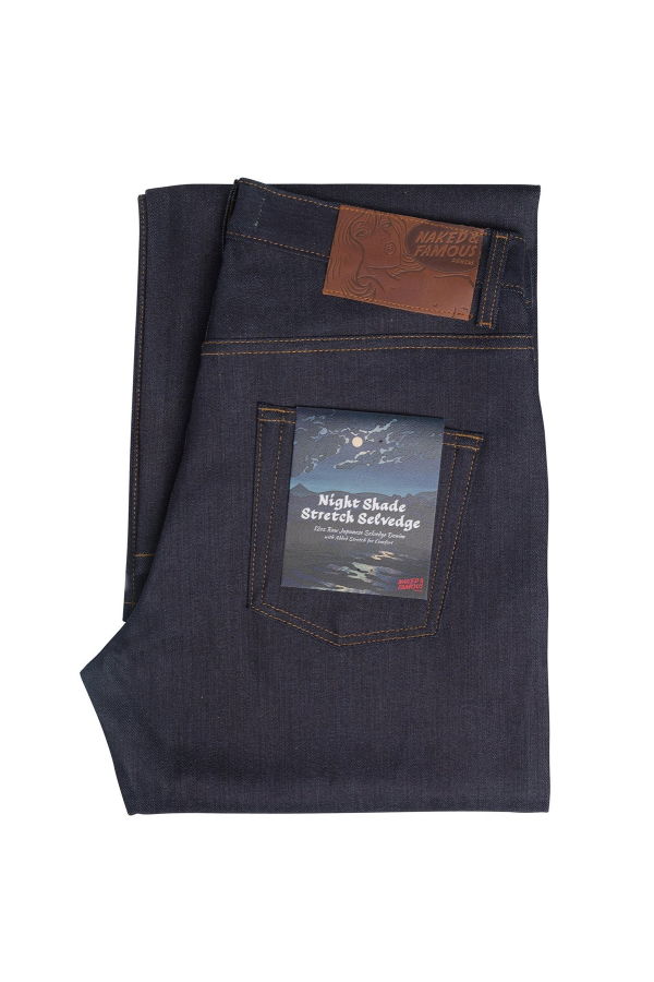 Naked & Famous Strong Guy Jeans - Nightshade Stretch