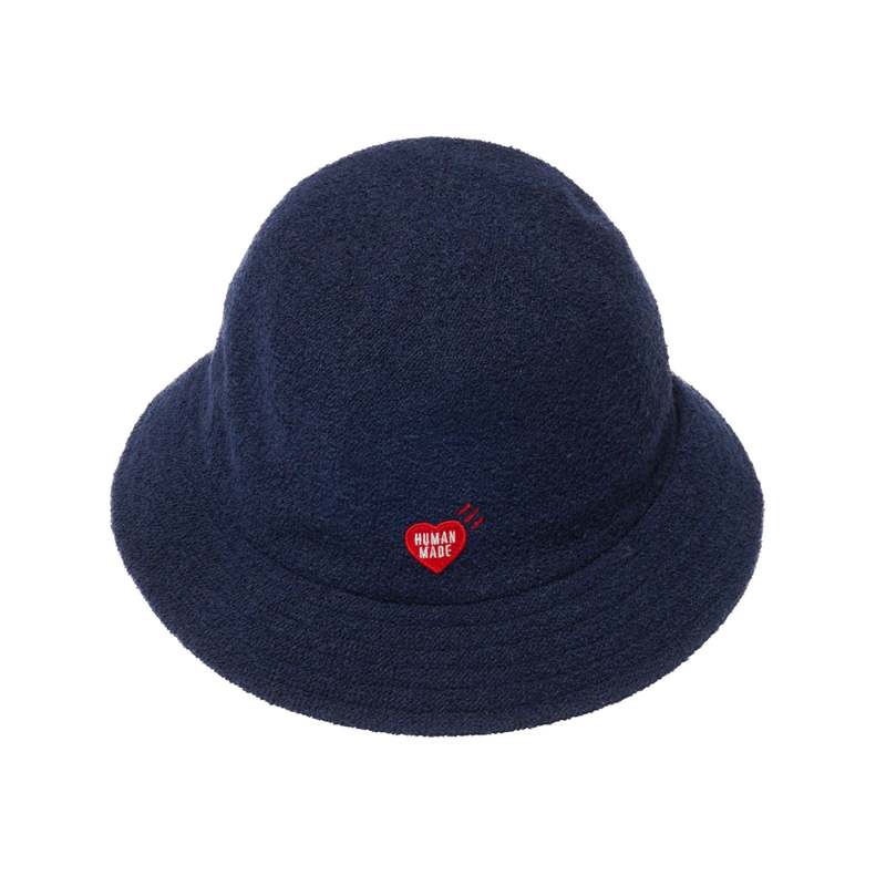 PILE BUCKET HAT humanmade navy L