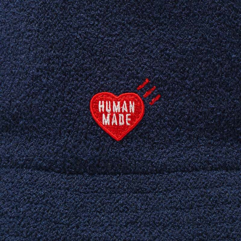 Human Made - Pile Bucket Hat - Navy – Xhibition