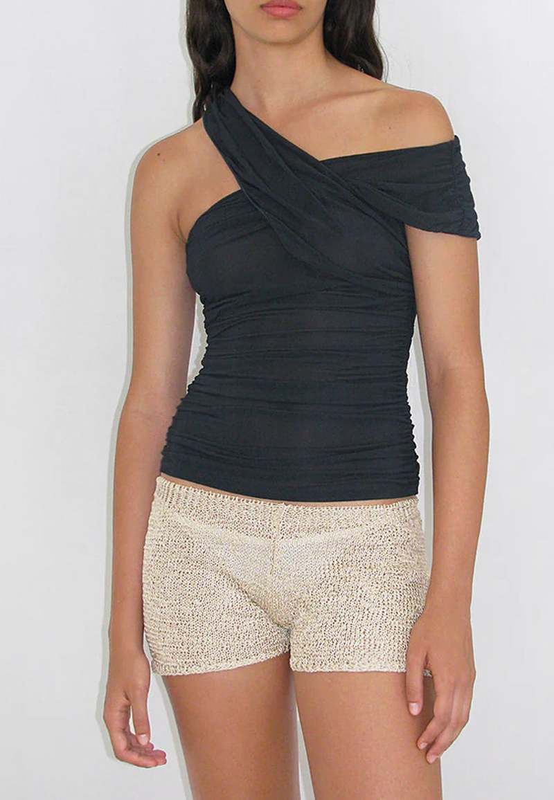 Paloma Wool Mushka Top - Dark Green | Garmentory