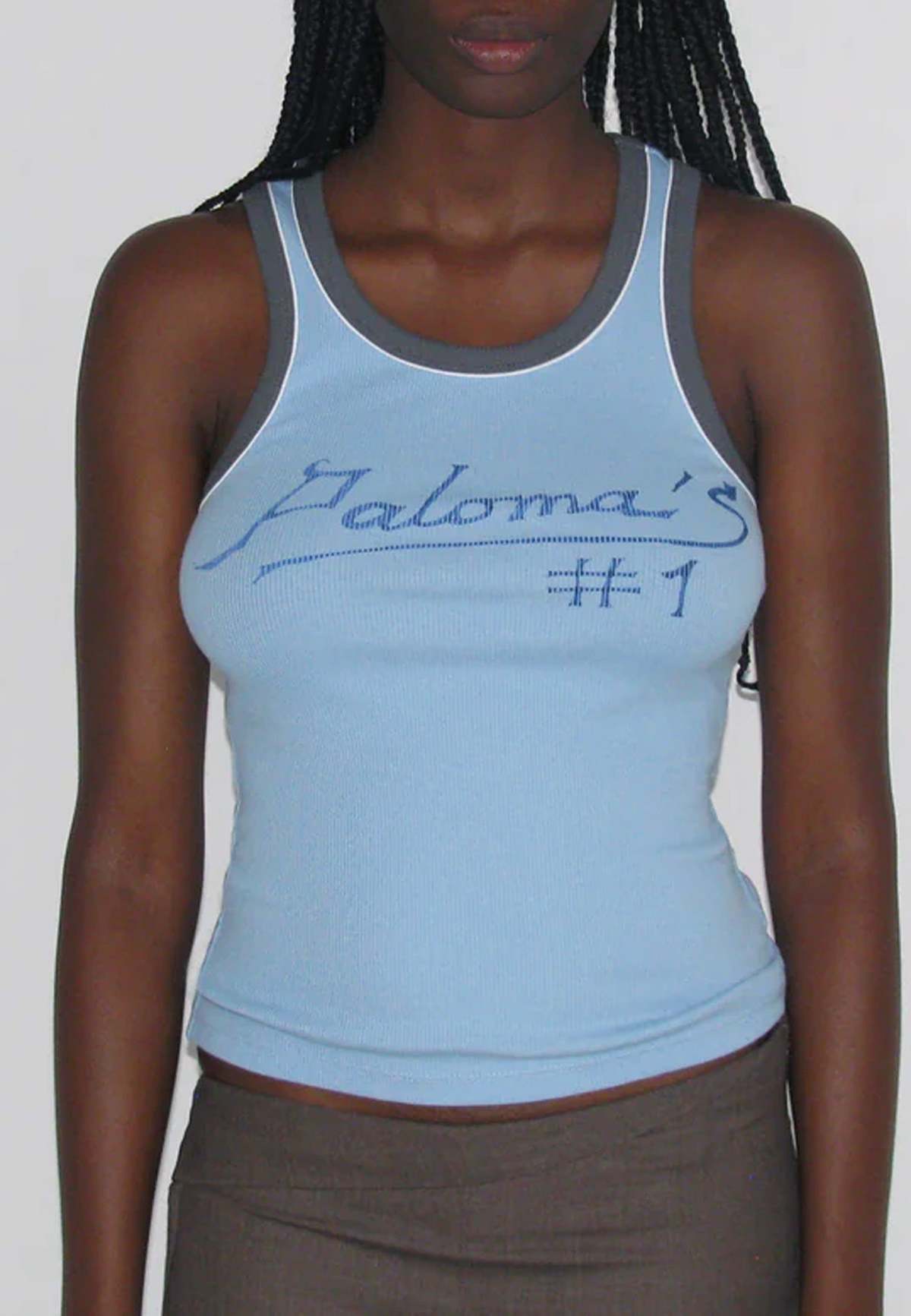 paloma wool 水色 タンクトップ Paloma Wool Paloma1 Singlet Top - Blue | Garmentory