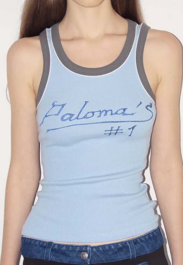 Paloma Wool Paloma1 Singlet Top - Blue | Garmentory