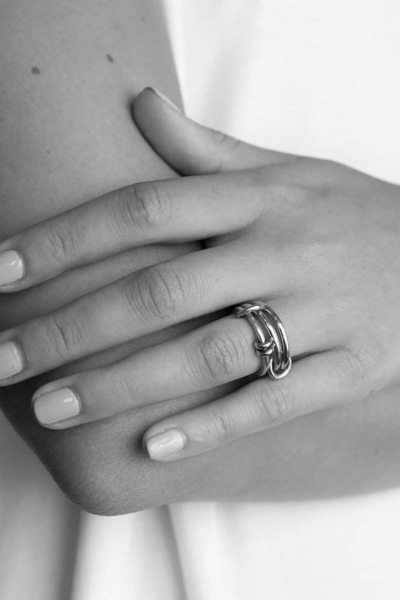 アクセサリー Spinelli Kilcollin / Raneth Sliver Ring RanethSilver_Beige_3K.jpg?v=