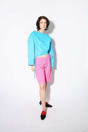 brooke callahan Cuff Top - Turquoise | Garmentory