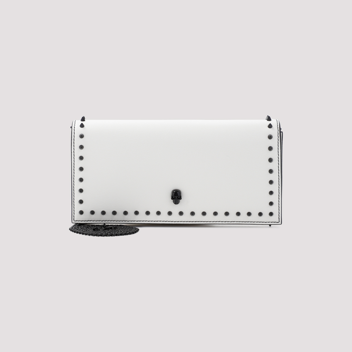 Alexander McQueen Wallet on Chain Shoulder Bag - Soft Ivory 