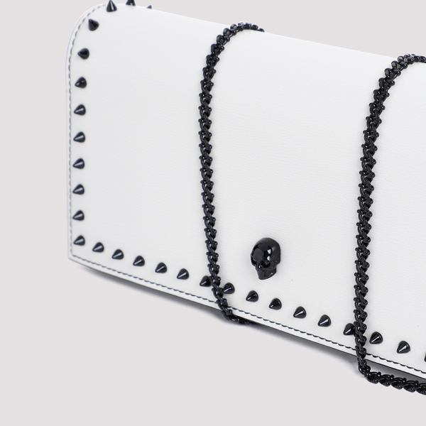 Alexander McQueen Wallet on Chain Shoulder Bag - Soft Ivory
