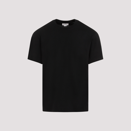 McQ Alexander McQueen McQ Cut Up Coverlock Tee - Black | Garmentory