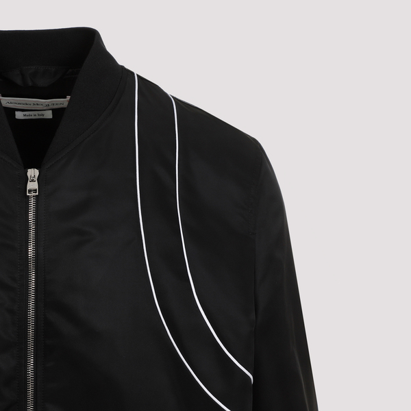 ジャケットその他 Alexander McQueen Piping Harness Bomber Alexander McQueen Piping Harness Bomber | Garmentory
