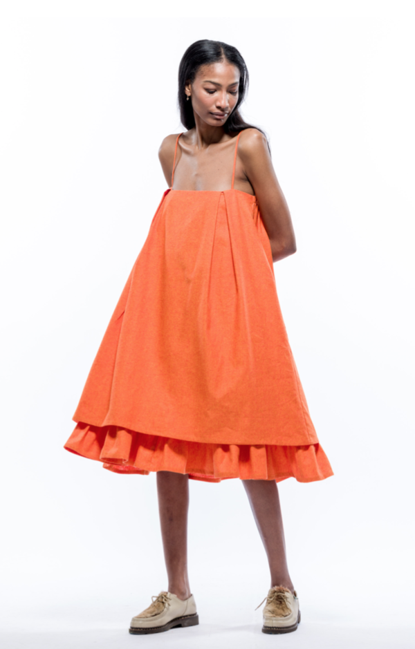 Toit Volant Nova Dress - Flame
