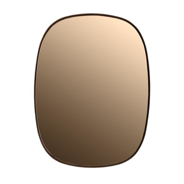 Muuto Small Floor Model Framed Mirror - Rose | Garmentory