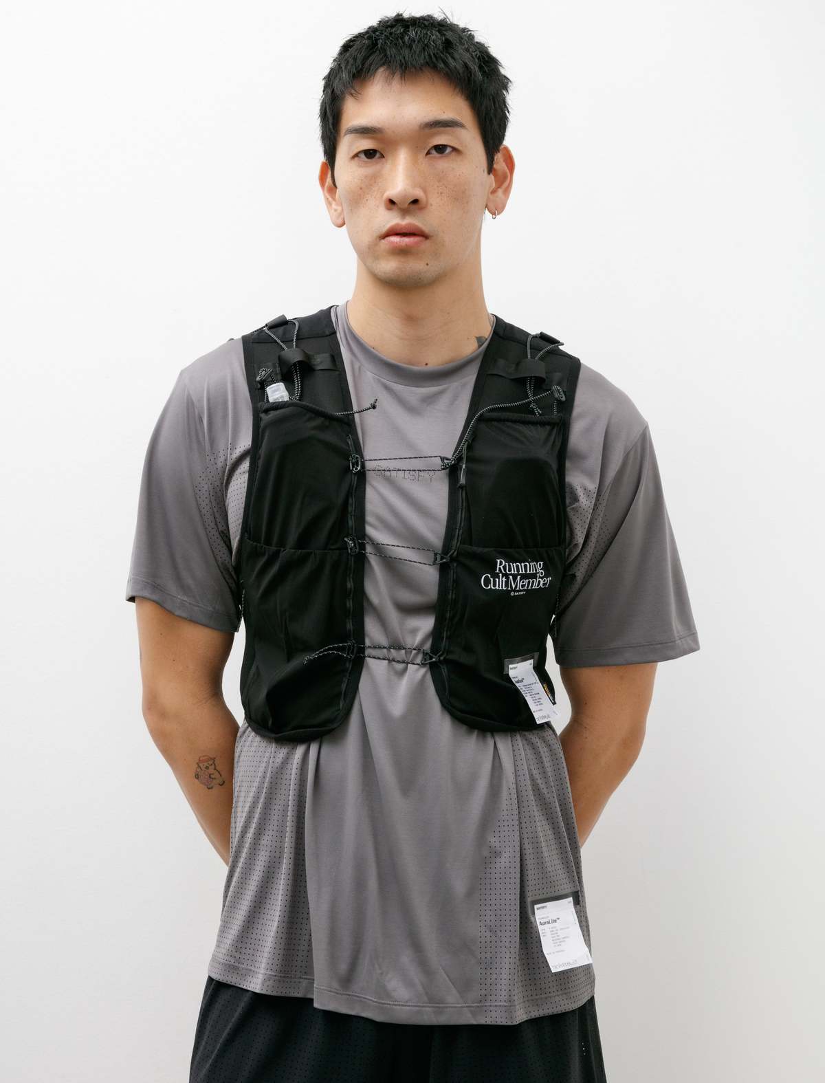 Satisfy Justice Cordura Hydration Vest 5L - Black | Garmentory