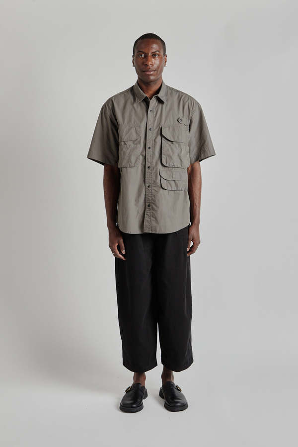 FRIZMWORKS CN Ripstop Fishing Half Shirt - Gray | Garmentory