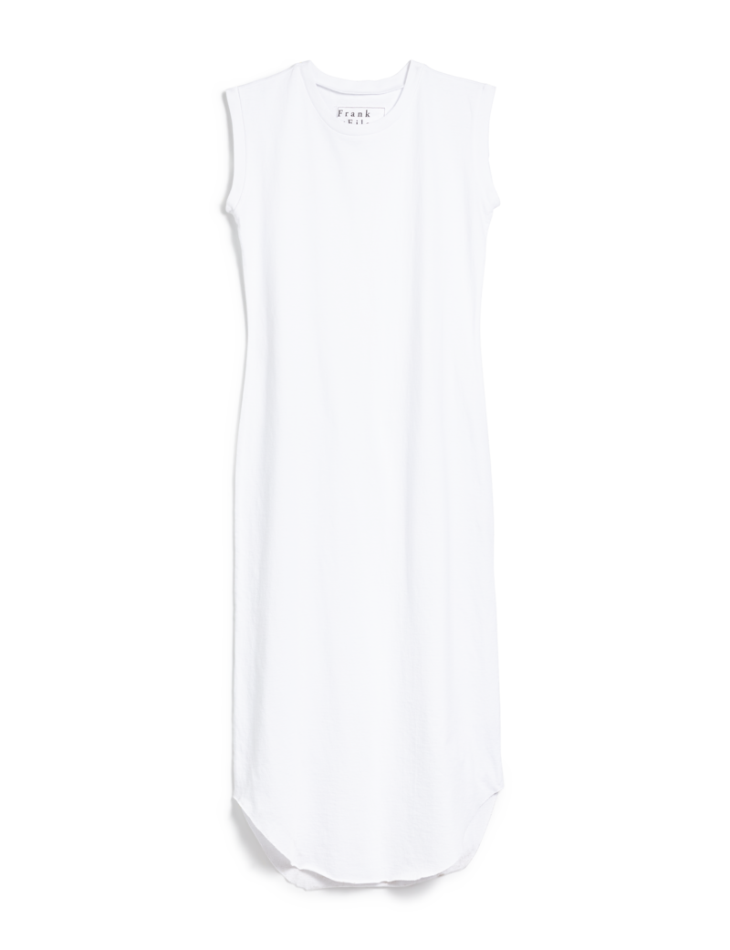 Frank & Eileen Cory Vintage Muscle Tee Dress - White