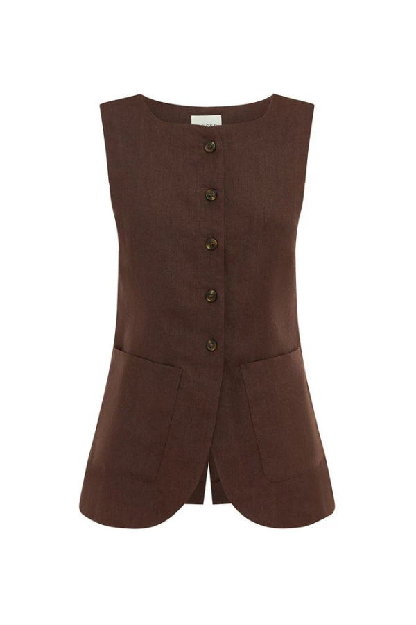 Posse Emma Vest - Chocolate