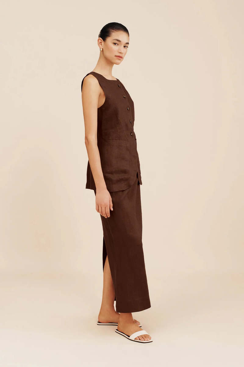 Posse Emma Vest - Chocolate | Garmentory