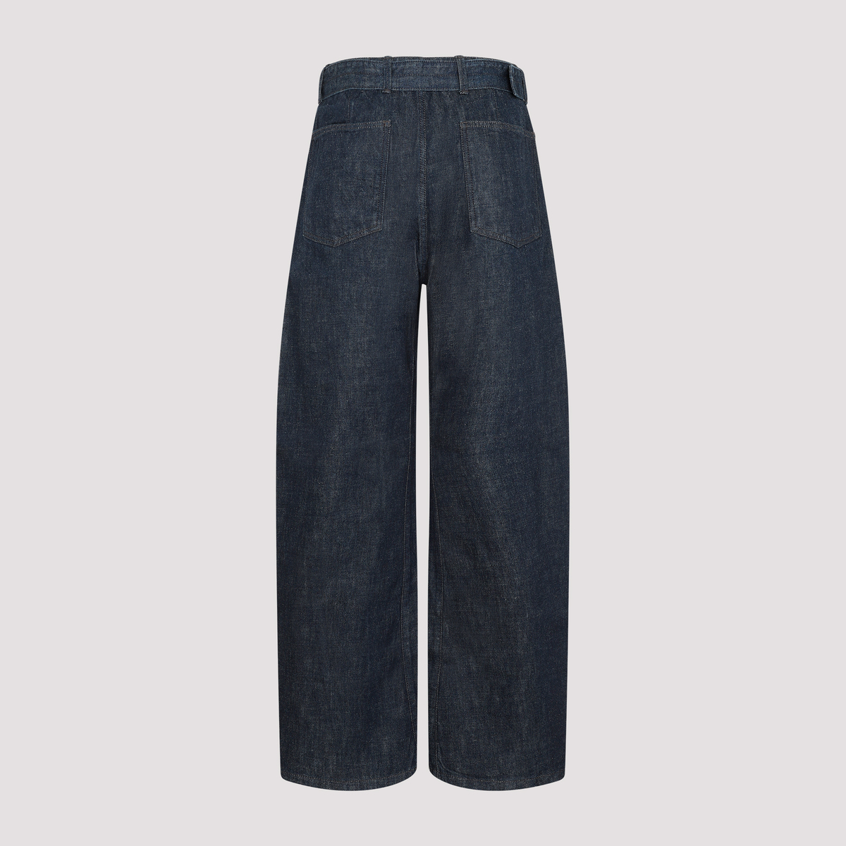 パンツ LEMAIRE IndigoDenim belted twisted pants Lemaire Twisted Belted Pants | Denim Indigo | Canoe Club