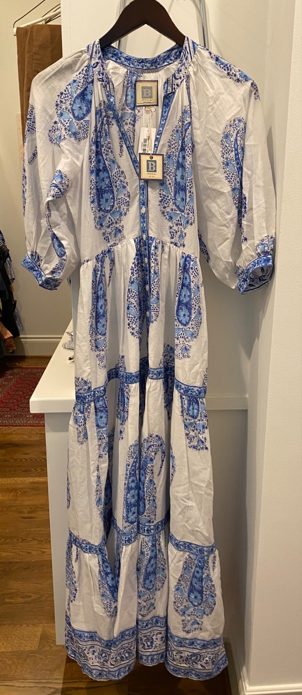 chinese dress ladies Bell by Alicia Bell | Sabrina Maxi Dress Mint and Pink Floral 8