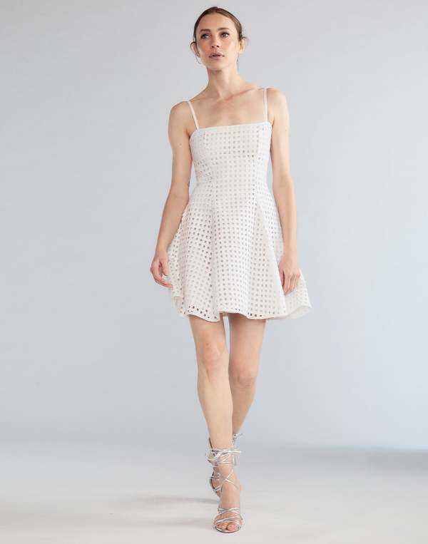 Cynthia Rowley Birdcage Mini Dress | Garmentory
