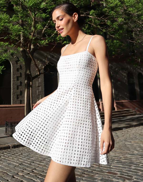 Cynthia Rowley Birdcage Mini Dress | Garmentory