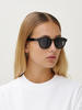 MESSY WEEKEND Bille Sunglasses - Grey/Black - Thumbnail 2