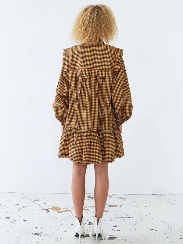 slim fit dress slacks Long Slv Check Crop Sweater