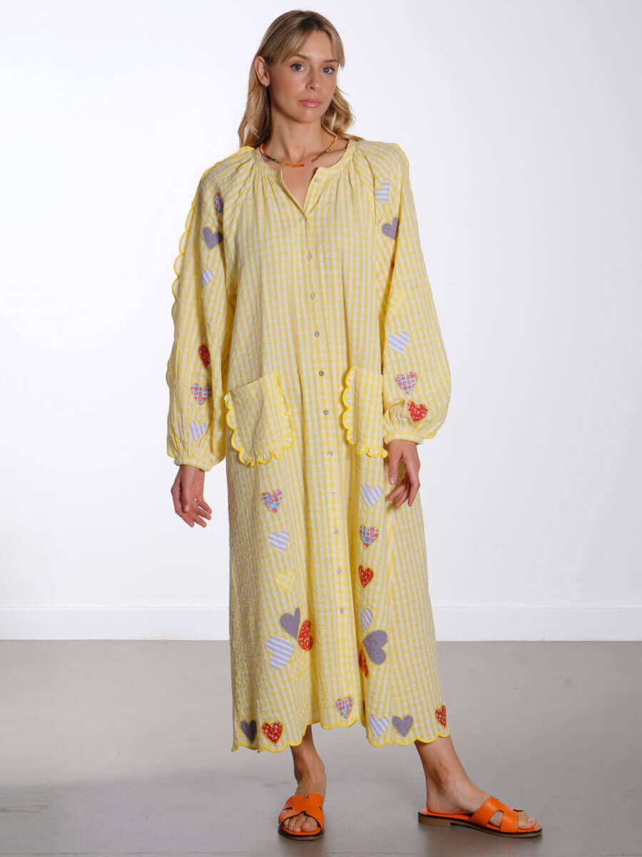 kamal ladies dresses Sissel Edelbo Organic Cotton Dress Designer clothes