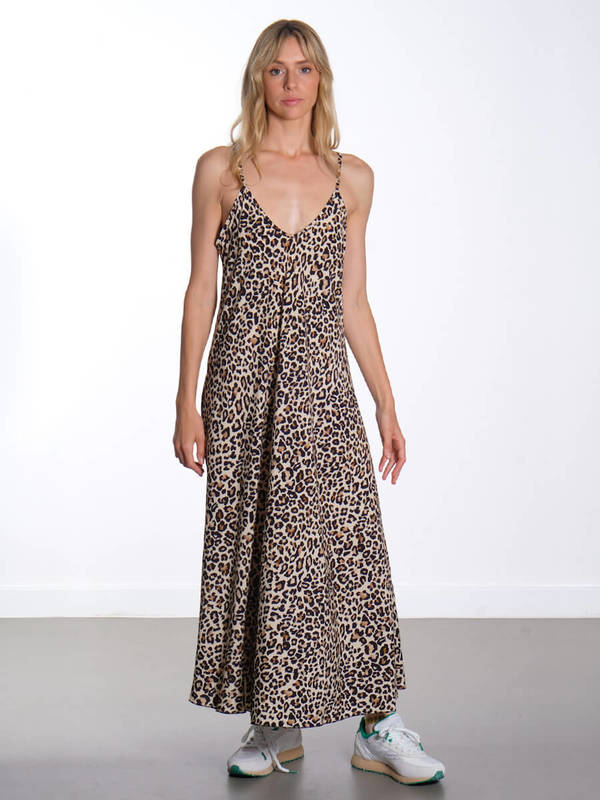beige leopard print dress Christian Dior Beige and Black Leopard Print Mini Dress with Back Logo –  Sellier