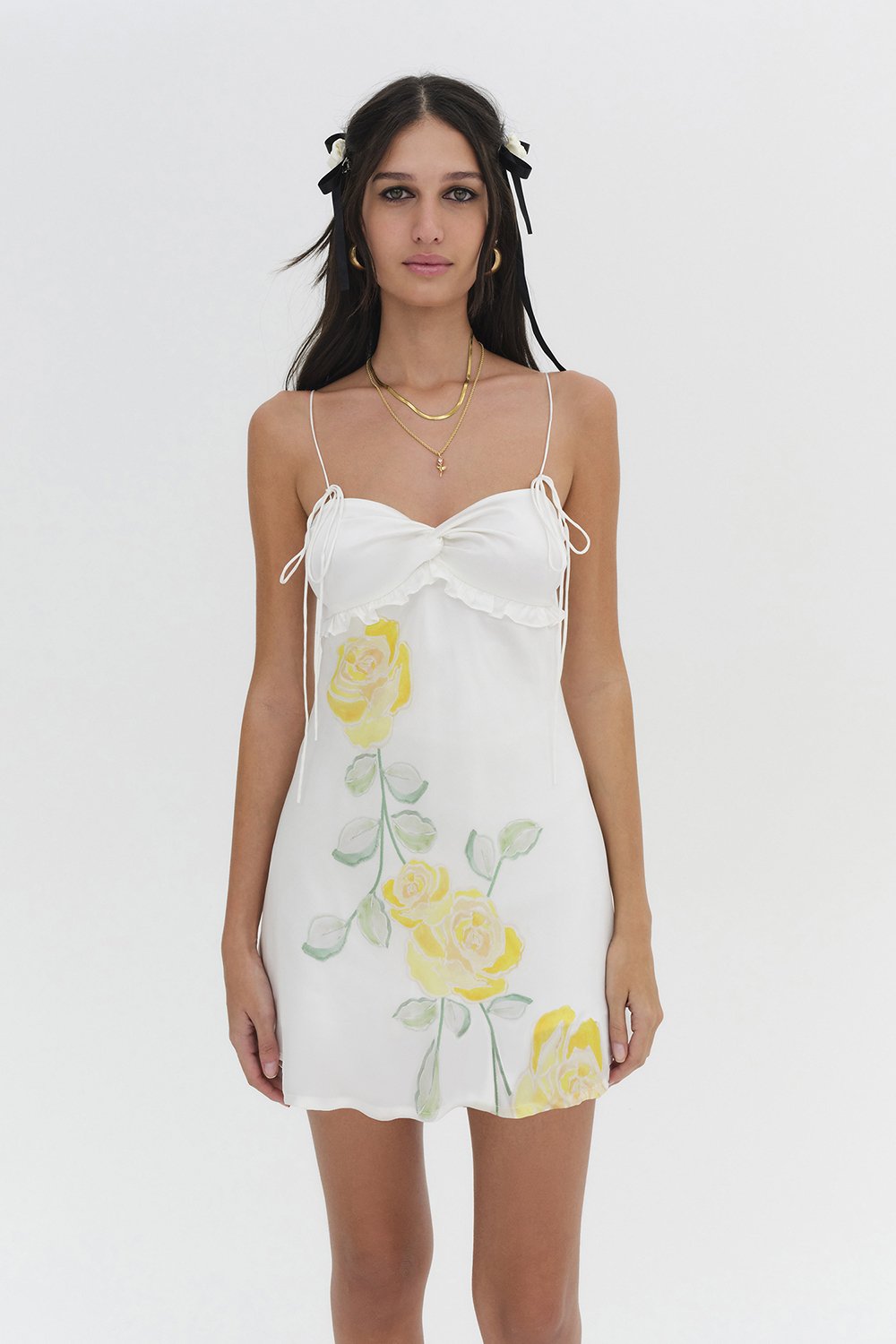 chinese dress ladies For Love & Lemons Debby Maxi Dress