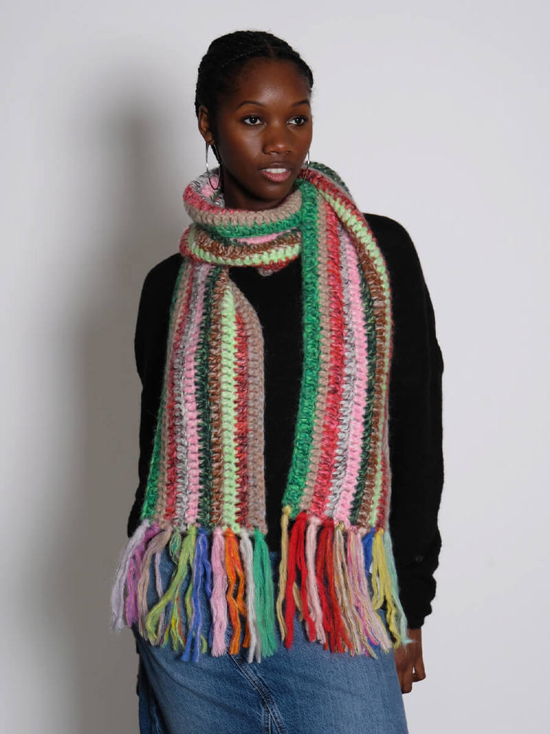 LONG SCARF DAWN OF TIME
