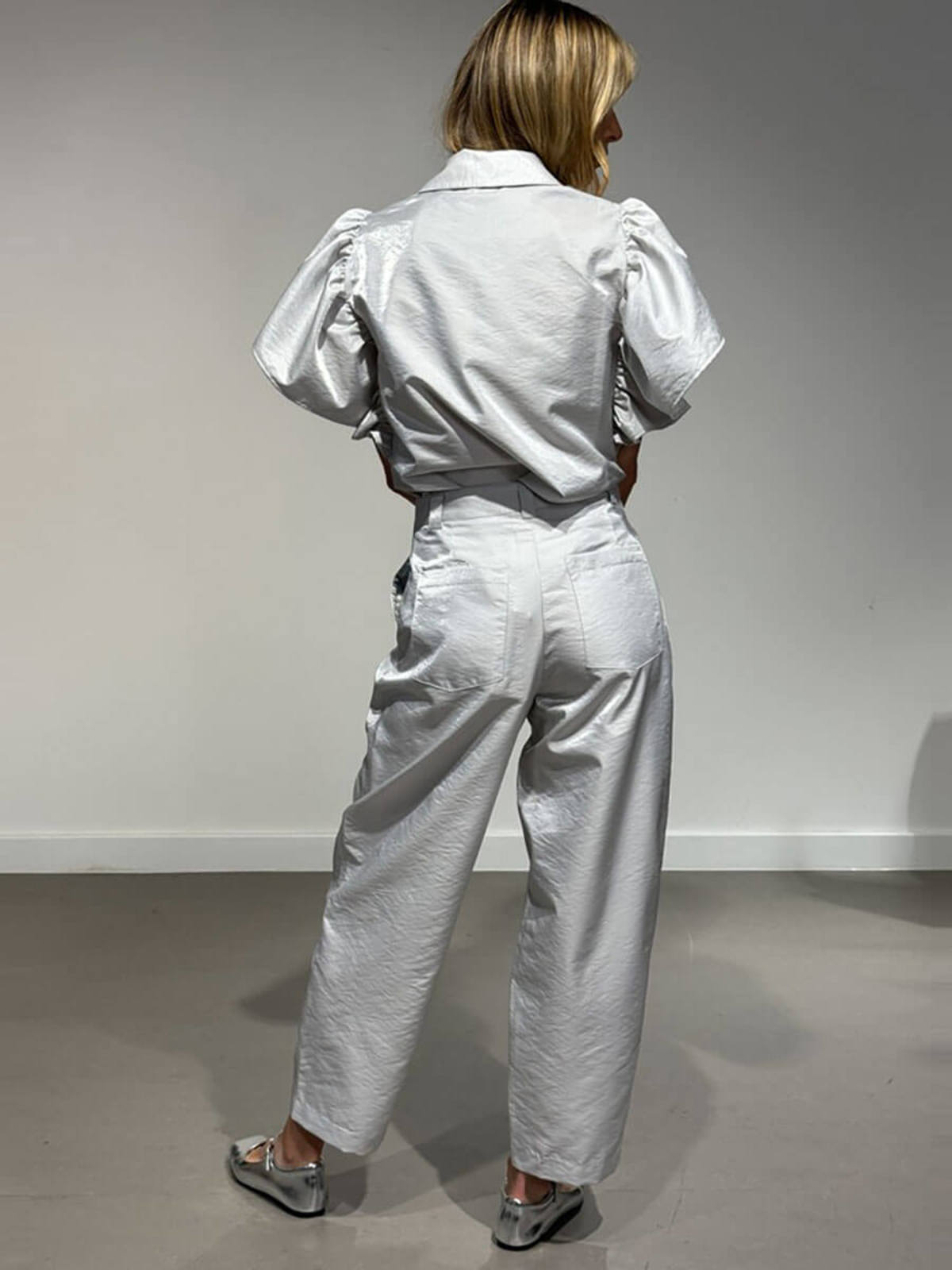 stella nova Shiny Casual Volume Pants - Image 2 of 9