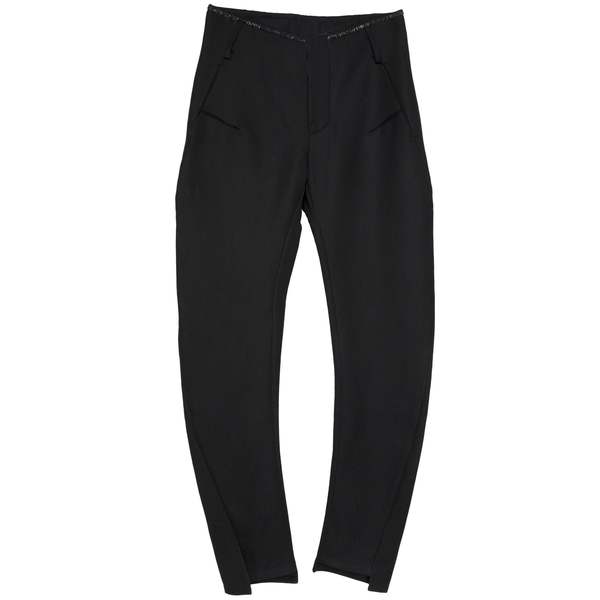 Lost & Found Ria Dunn (Italy) Knit Weave Ramie Wool Blend J Trousers Onyx : M