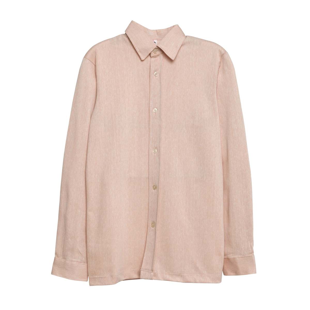 MASTIS (Lithuania) Melange Viscose Blend Jersey Knit Shirt Sunstone : XS - Image 1 of 8