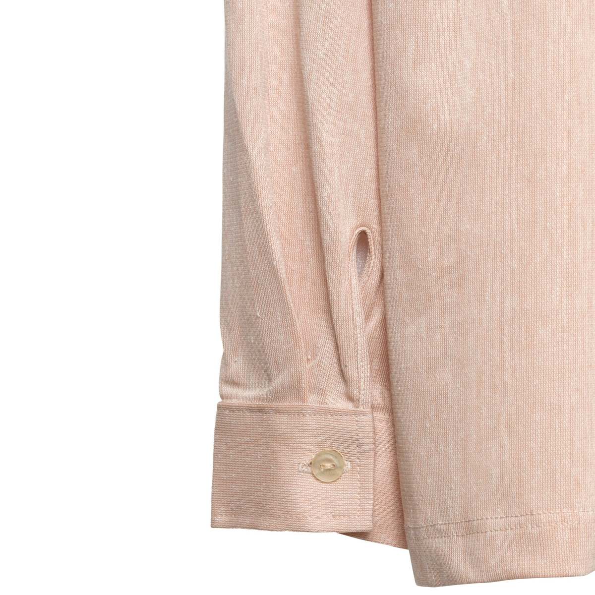 MASTIS (Lithuania) Melange Viscose Blend Jersey Knit Shirt Sunstone : XS - Image 7 of 8